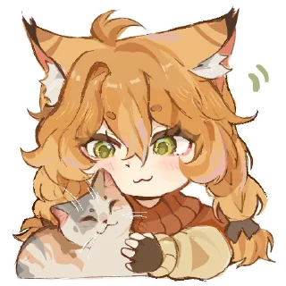 😺 emoji Сесилия! @CultOfCathumans Telegram sticker 8 of 8