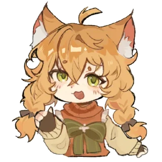 Сесилия! @CultOfCathumans sticker 2