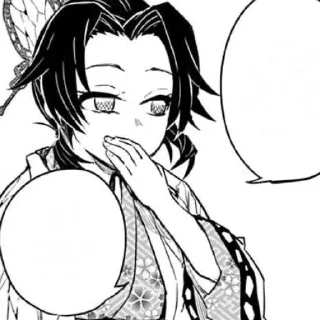 Sticker from Shinobu Kochou Manga