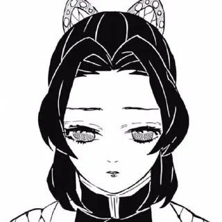 Sticker from Shinobu Kochou Manga