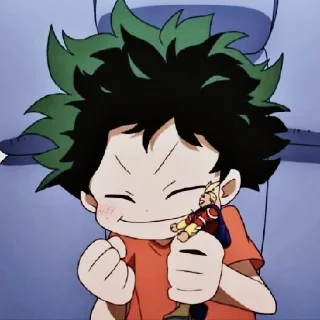 Sticker from Мини Герои ( @Izuku_Midoriya15_07 )