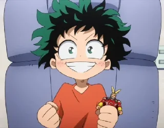 Sticker from Мини Герои ( @Izuku_Midoriya15_07 )