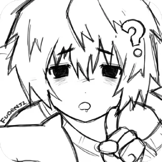 ❔ emoji Челики какието Telegram sticker 5 of 24