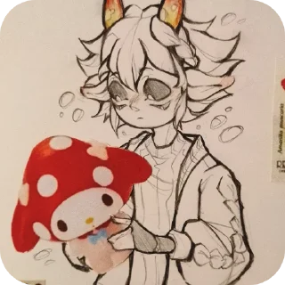 🍄 emoji ๑ | mychael !! 🍄 Telegram sticker 15 of 75