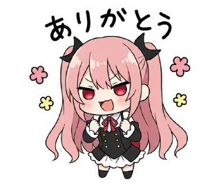 Sticker from Krul Tepes Chibi