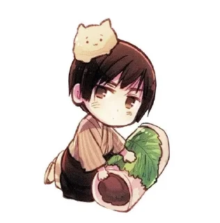 🫔 emoji Japan hetalia nendroid Telegram sticker 8 of 31