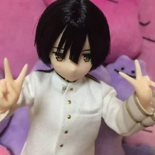 ✌ emoji Japan hetalia nendroid Telegram sticker 9 of 31