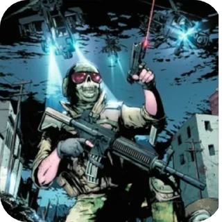 Sticker from Call of duty