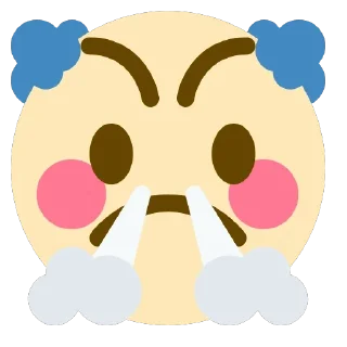 😤 emoji Remix Telegram sticker 23 of 28