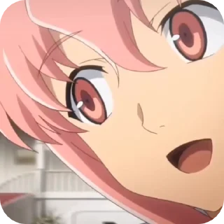 🌟 emoji Yuno Gasai Telegram sticker 9 of 71