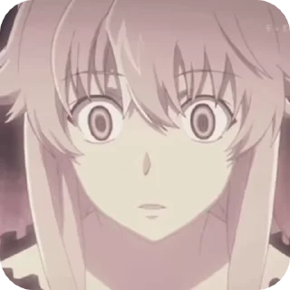 Yuno Gasai sticker 3