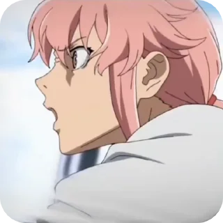🌟 emoji Yuno Gasai Telegram sticker 15 of 71