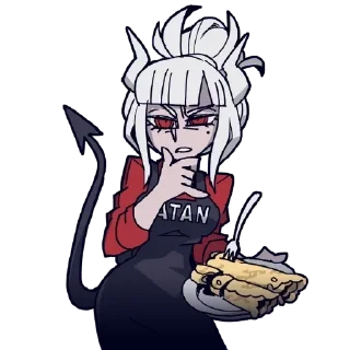 🤔 emoji люцифер::@bytersmedom Telegram sticker 5 of 101