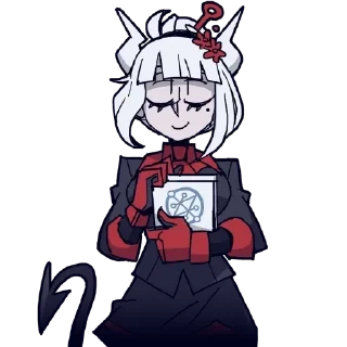😌 emoji люцифер::@bytersmedom Telegram sticker 9 of 101
