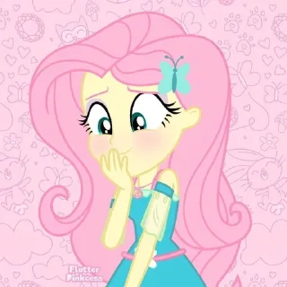 💓 emoji 🌷💗міла́я Flutтershy 💗🌷 @xuvuux Telegram sticker 22 of 116