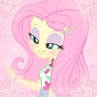 🌷 emoji 🌷💗міла́я Flutтershy 💗🌷 @xuvuux Telegram sticker 9 of 116