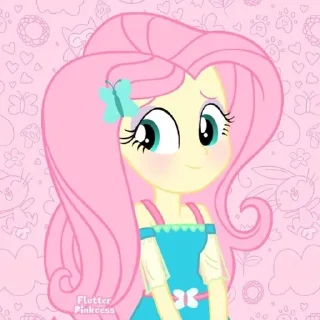 💓 emoji 🌷💗міла́я Flutтershy 💗🌷 @xuvuux Telegram sticker 11 of 116