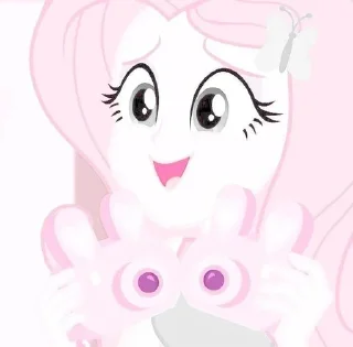 🌷 emoji 🌷💗міла́я Flutтershy 💗🌷 @xuvuux Telegram sticker 3 of 116