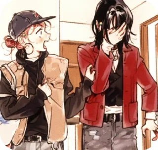 😓 emoji koga&aya.🌷@darra0 ⭐@krikolvix Telegram sticker 19 of 120