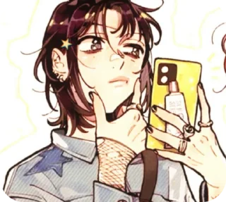 🤭 emoji koga&aya.🌷@darra0 ⭐@krikolvix Telegram sticker 22 of 120
