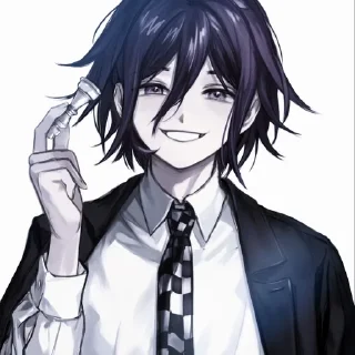 Sticker from —Kokichi Ouma.