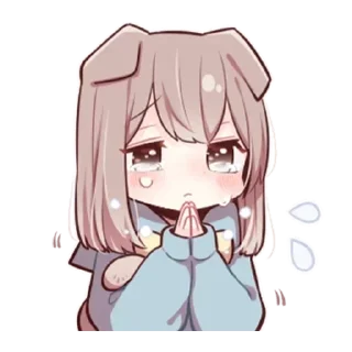 🦋 emoji キューティービーストの人々 Telegram sticker 11 of 120