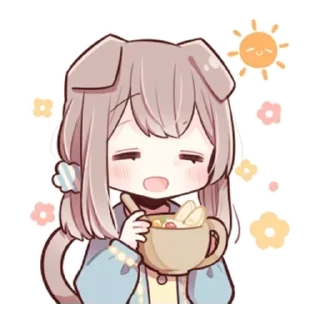 🦋 emoji キューティービーストの人々 Telegram sticker 7 of 120