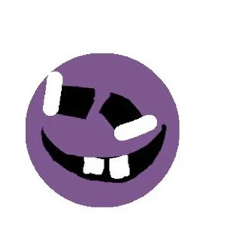 🌟 emoji Пурпле хуман Telegram sticker 21 of 47