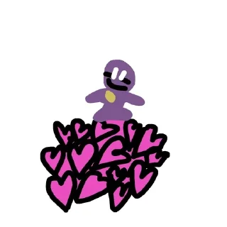 🌟 emoji Пурпле хуман Telegram sticker 4 of 47