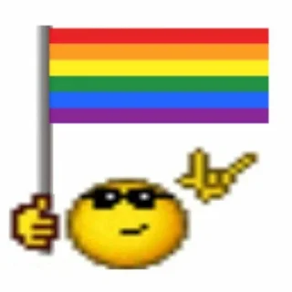 🏳️‍🌈 emoji 🧿me fr by saaxiss Telegram sticker 5 of 60