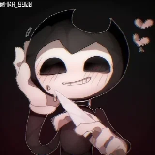 Бенди >3 @shitpostllix0o0 sticker 4