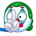🖕 emoji Больше стиков тут: @stikery4 Telegram sticker 14 of 32