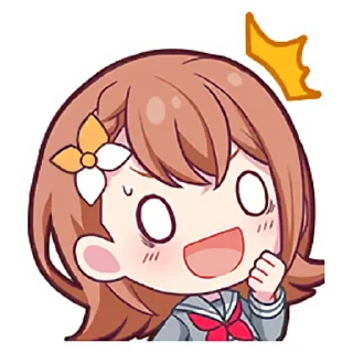 ❗️ emoji Minori Hanasato @stickersMH Telegram sticker 13 of 83