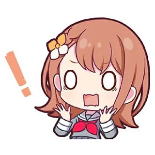 ❗️ emoji Minori Hanasato @stickersMH Telegram sticker 5 of 83