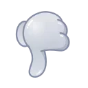 👎 emoji Больше стиков тут: @stikery4 Telegram sticker 22 of 32