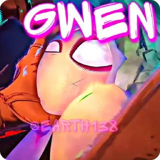 Sticker from Spider Gwen | @Earth138