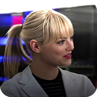 😁 emoji 🤍Gwen Stacy🤍 @nikishushaa Telegram sticker 5 of 36