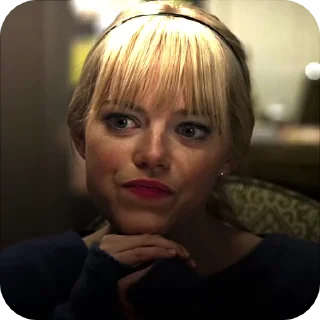 😇 emoji 🤍Gwen Stacy🤍 @nikishushaa Telegram sticker 21 of 36