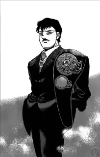 Sticker from Hajime no ippo/ashita no Joe