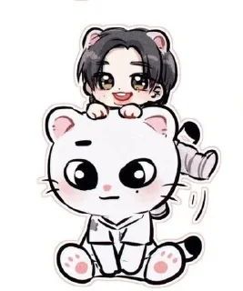 Sticker from Stray kids and skzoo