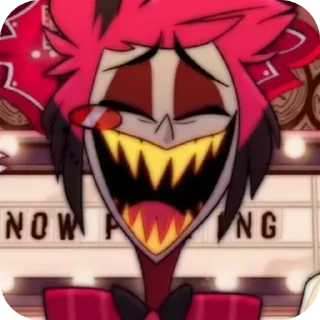 👄 emoji Аластор ( @Izuku_Midoriya15_07 Telegram sticker 12 of 77