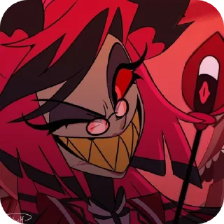 📖 emoji Аластор ( @Izuku_Midoriya15_07 Telegram sticker 16 of 77