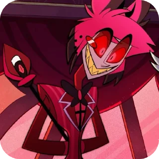 🖼 emoji Аластор ( @Izuku_Midoriya15_07 Telegram sticker 13 of 77