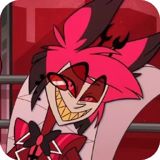 📖 emoji Аластор ( @Izuku_Midoriya15_07 Telegram sticker 15 of 77