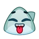 😝 emoji Shark Emoji @xkysluv Telegram sticker 5 of 40