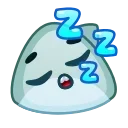 😴 emoji Shark Emoji @xkysluv Telegram sticker 20 of 40