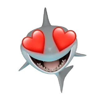 Sticker from Iphone Stickers shark 🦈