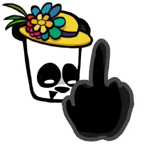 Sticker from я далбаеб