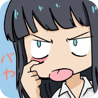 👄 emoji Робин ( @Izuku_Midoriya15_07 ) Telegram sticker 9 of 120