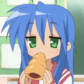 💙 emoji Me core | Konata Izumi Telegram sticker 9 of 101